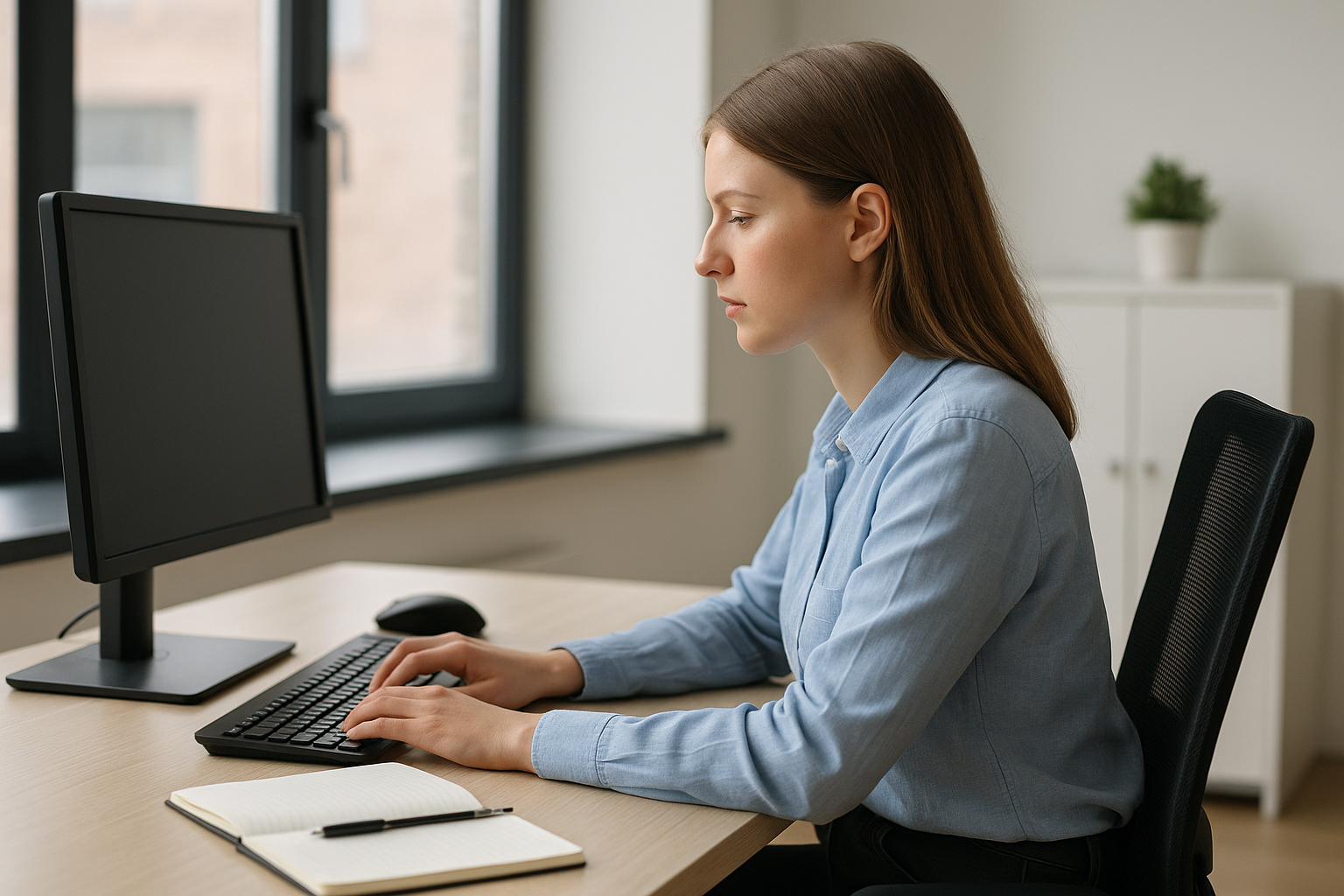 Jak odciążyć kręgosłup przy pracy biurowej