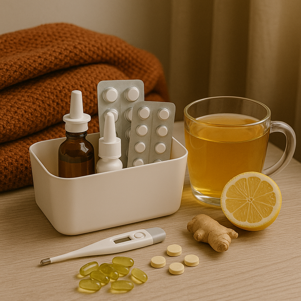 Jak skompletować domową apteczkę na jesień co warto mieć i jak to uporządkować