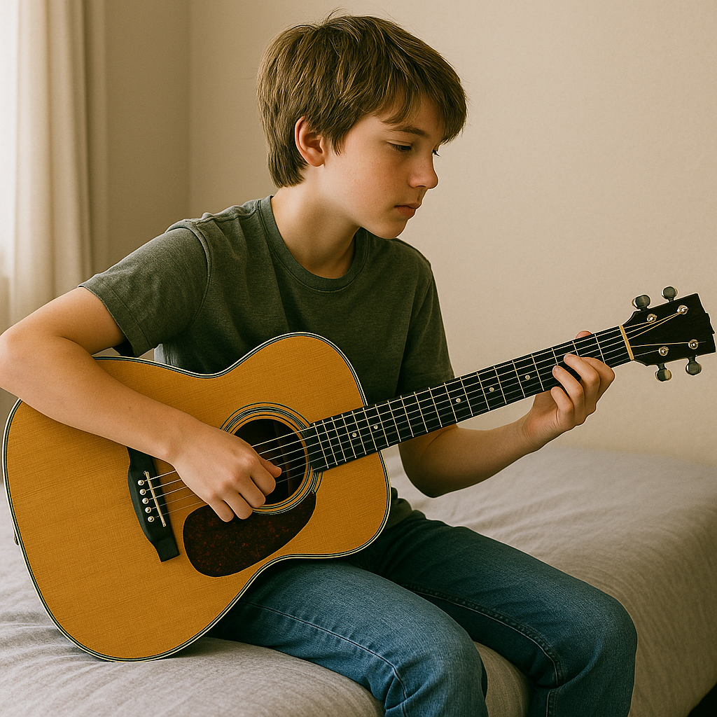 Jak zacząć grać na gitarze akustycznej jakie ćwiczenia są najprostsze dla początkujących