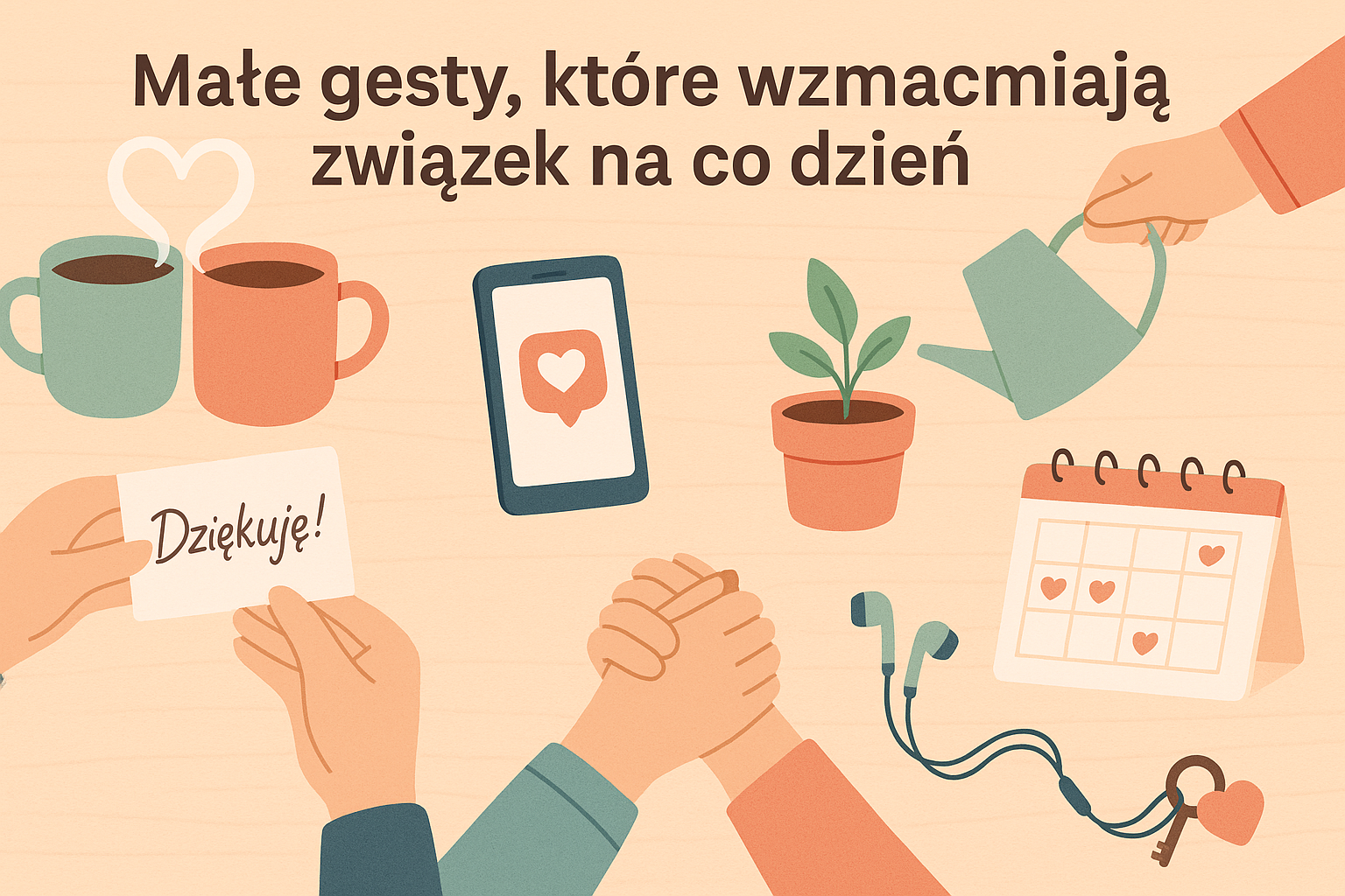 Małe gesty, które wzmacniają związek na co dzień