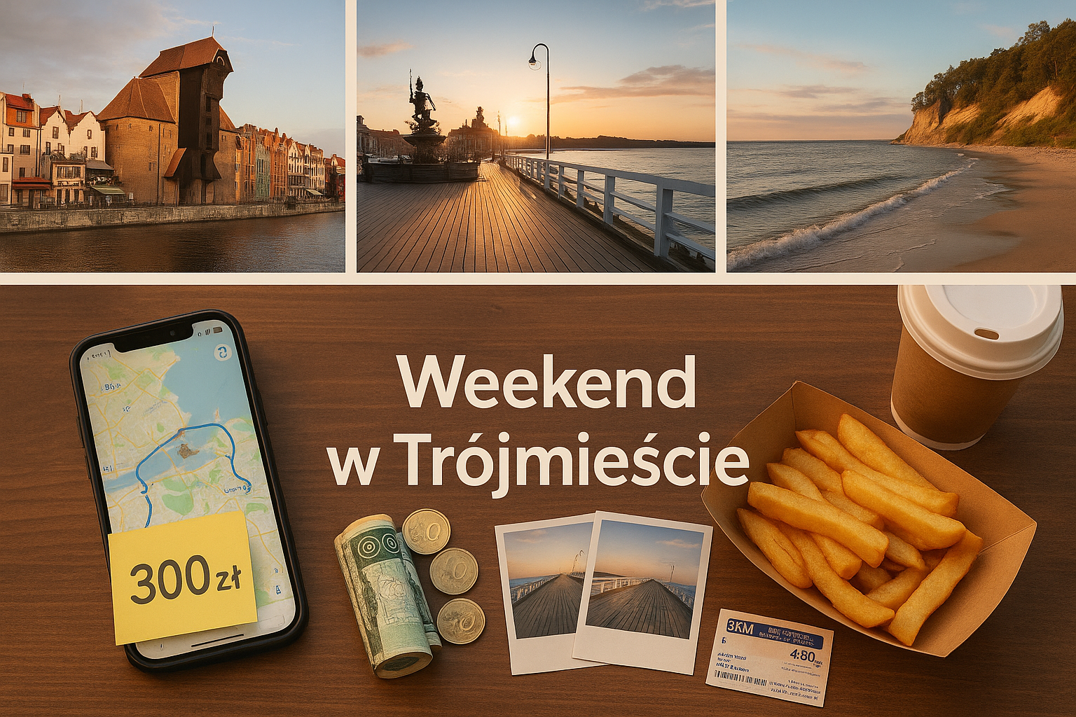 Weekend w Trójmieście za 300 zł gotowy plan trasy, jedzenia i widoków
