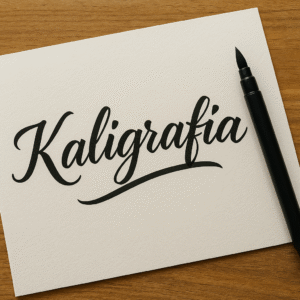 Jak zacząć kaligrafię brush pen jaki zestaw na start i 3 ćwiczenia po 15 minut dziennie